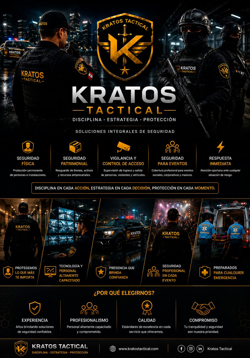 Agentes de Kratos Tactical